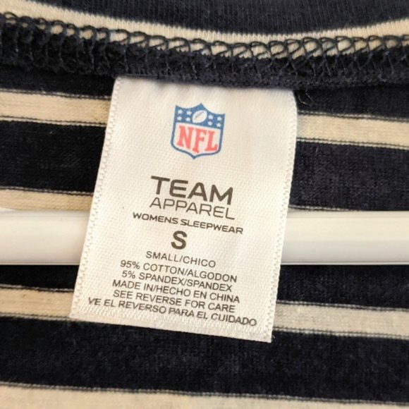 NWOT Seattle Seahawks Logo Striped Tank Top Women Size Small - Picture 3 of 4